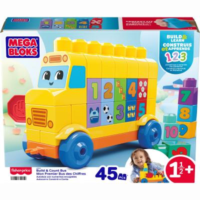 Конструктор Mega Bloks Автобус з цифрами 45 деталей (JKG34)