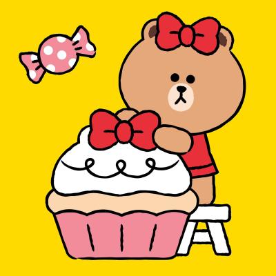 ​Картина за номерами Santi Лайн Френдс Чоко та солодкий мафін 25 х 25 см (955036)