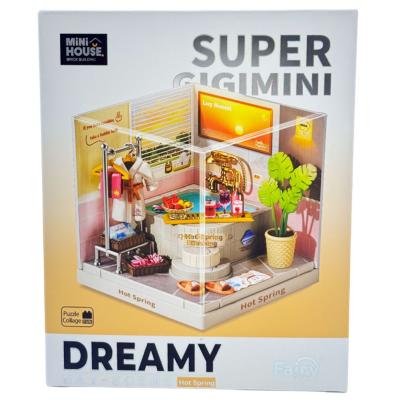 Конструктор-румбокс Mini House Інтер'єр Міні Термальна купальня (8041)