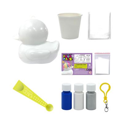 Набір для творчості Pour Palz Флюїд Арт Брелок Каченя рожевий (GS-G26262/2)