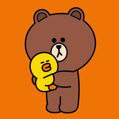 ​Картина за номерами Santi Лайн Френдс Браун та Саллі 25 х 25 см (955019)