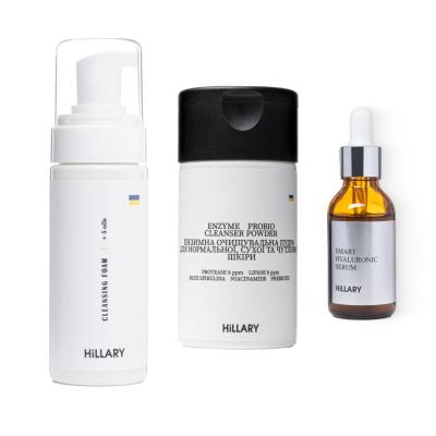 Набір Ензимне очищення та зволоження для шкіри нормального типу + Пінка