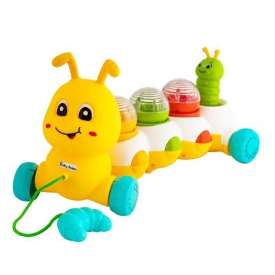 Іграшка музична Baby Team Повзунчик жовтий (8659/1)