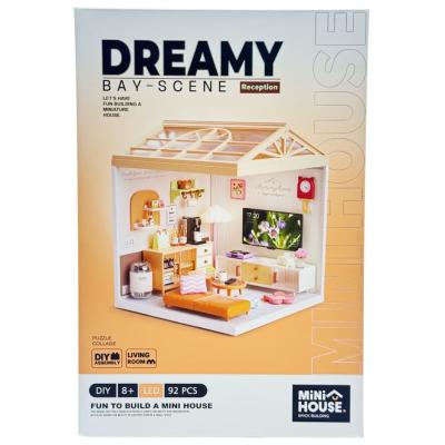 Конструктор-румбокс Mini House Інтер'єр Вітальня (8006)