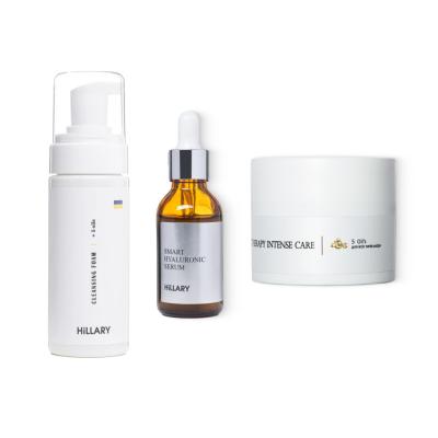 Набір для догляду за нормальною та комбінованою шкірою Hillary Super 3