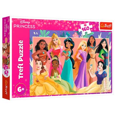 Пазл Trefl Disney Princess Справжні принцеси 160 елементів (15427)