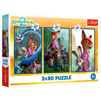 Пазли Trefl Розслідування домашніх тварин 3 в 1 (34897)