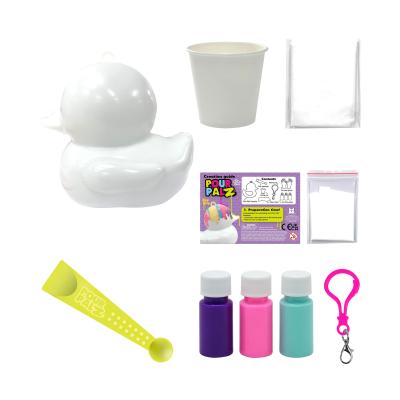 Набір для творчості Pour Palz Флюїд Арт Брелок Каченя зелений (GS-G26262/1)