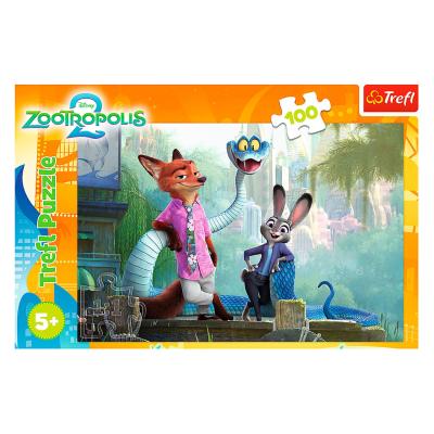 Пазл Trefl Зоотрополіс Таємниці 100 елементів (16523)