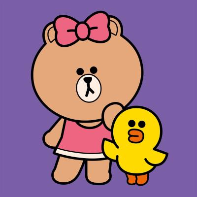 ​Картина за номерами Santi Лайн Френдс Чоко та Саллі 25 х 25 см (955018)