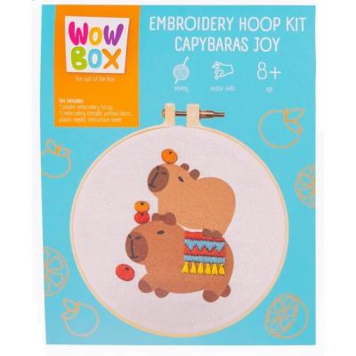 Набір для творчості Wow Box Вчимося вишивати Капібари (WOW0272)