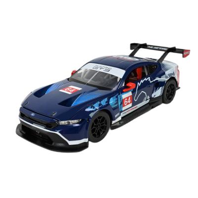 Автомодель Автопром Ford Mustang GT3 синя 1:24 (661293A(B))
