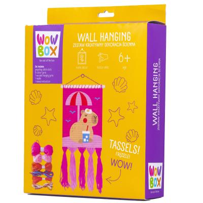 Набір для творчості Wow Box Вчимося вишивати панно Капібара на відпочинку (WOW0278)