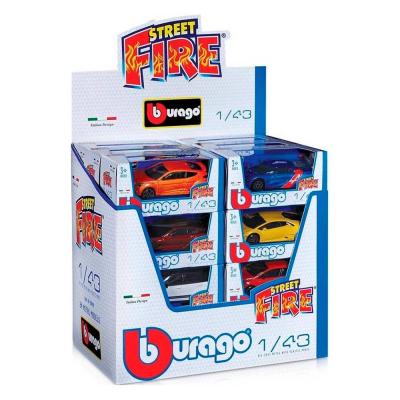 Автомоделі в блакитному диспенсері Bburago асорті. 1:43 (18-30010B)