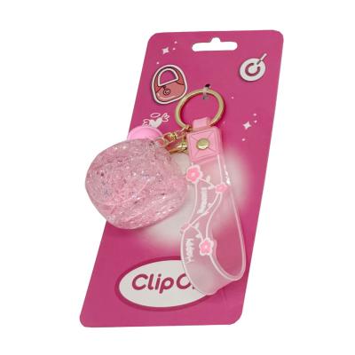 Брелок Clip On Сяючий куб рожевий (SV22168/1)
