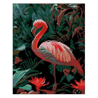 Алмазна картина Strateg Королівський фламінго (4823113897888)