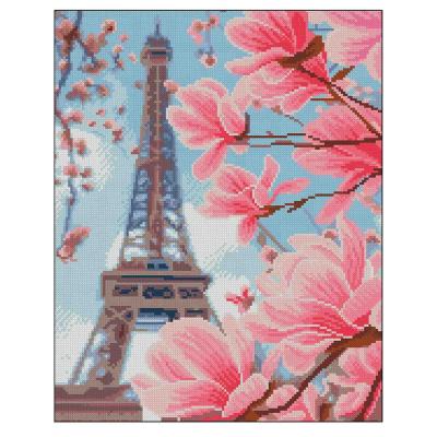Алмазна картина Strateg Весняний Париж (4823113897895)