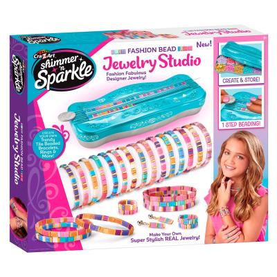 Набір для виготовлення браслетів Cra-Z-Art Dots & Dashes Tila bead bracelet studio (65606CRA)