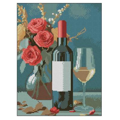 Алмазна картина Strateg Келих білого (4823113898359)