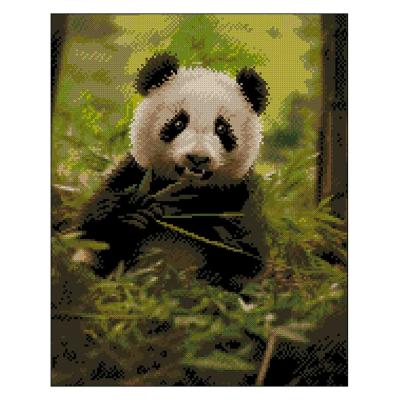 Алмазна картина Strateg Пухнаста панда (4823113897949)