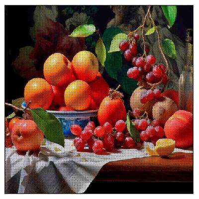 Алмазна мозаїка Strateg Соковиті плоди (4823113899080)