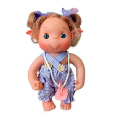 Лялька Nines d'Onil Duendys Ельф з волоссям в фіолетовому комбінезоні (8435054303142/5)