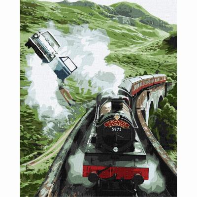 ​Картина за номерами Ідейка WB Harry Potter Політ до Гоґвортсу 40 х 50 см (KHO5231)