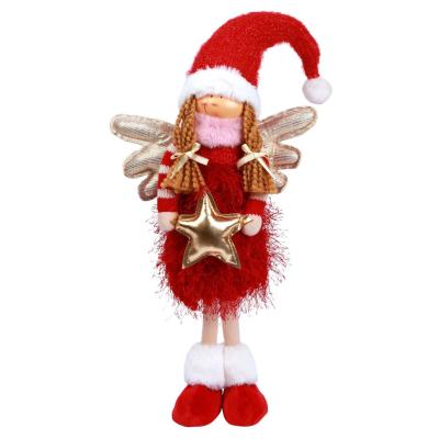 ​​М'яка іграшка Novogod'ko Дівчинка Янгол у червоному 58 см (974640)