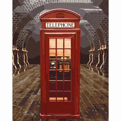 Картина за номерами Ідейка WB Harry Potter Магічний вхід 40 х 50 см (KHO5234)