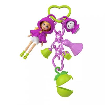 Набір-підвіска Polly Pocket Мінімодниця з нарядами фіолетова (JKR46/1)