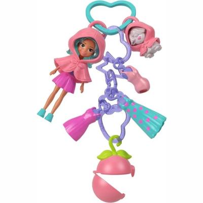 Набір-підвіска Polly Pocket Мінімодниця з нарядами ніжно-рожева (JKR46/3)