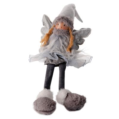 Новорічна іграшка Novogod'ko Янгол срібло LED крила (974829)