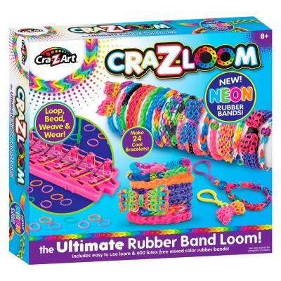 Набір для виготовлення браслетів Cra-Z-Art Ultimate rubber band loom Neon (19128CRA/1)