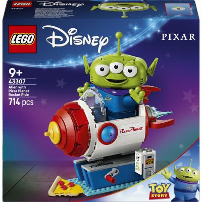 Конструктор LEGO Disney and Pixar Прибулець із ракетою «Планета піци» (43307)