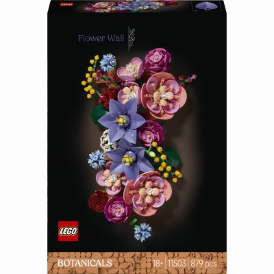 Конструктор LEGO Botanicals Квіткова стіна (11503)