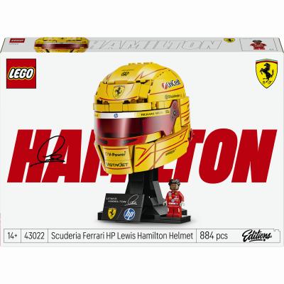 Конструктор LEGO Editions Шолом Льюїса Гамільтона з команди Scuderia Ferrari HP (43022)