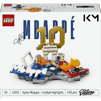 Конструктор LEGO Editions Кіліан Мбаппе — найкращі моменти футбольних матчів (43013)