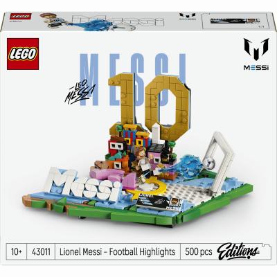 Конструктор LEGO Editions Ліонель Мессі — найкращі моменти футбольних матчів (43011)