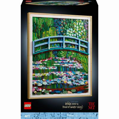 Конструктор LEGO Art Claude Monet – Bridge over a Pond of Water Lilies (31220)