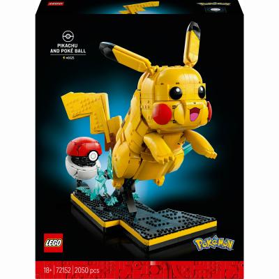Конструктор LEGO Pokémon Pikachu and Poké Ball (72152)