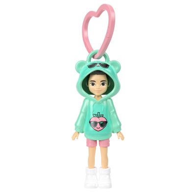 Мінілялька-брелок Polly Pocket у худі М'ятна (JMN38/8)