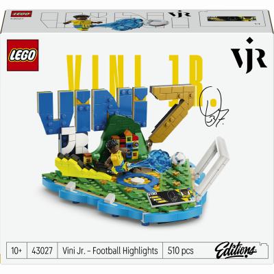 Конструктор LEGO Editions Вінісіус Жуніор — найкращі моменти футбольних матчів (43027)