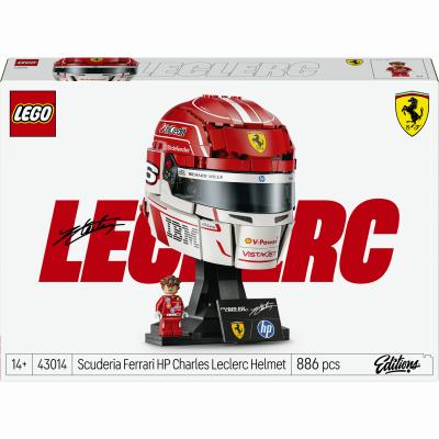 Конструктор LEGO Editions Шолом Шарля Леклера з команди Scuderia Ferrari HP (43014)