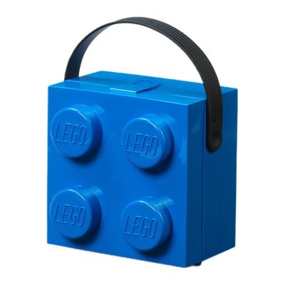 Бокс для зберігання з ручкою LEGO Lifestyle Цеглинка синій (40240002)