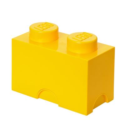Бокс для зберігання LEGO Lifestyle Цеглинка 2 жовтий (40021732)
