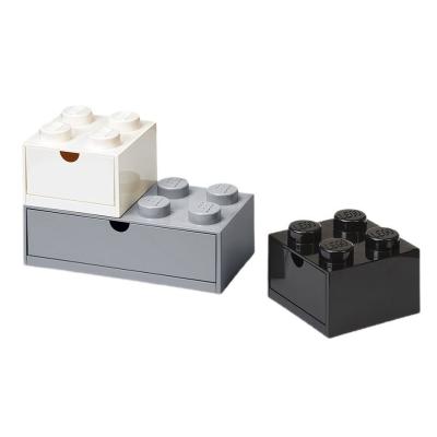 ​Набір органайзерів з висувними ящиками Цеглинки LEGO Lifestyle білий, сірий, чорний (43250801)