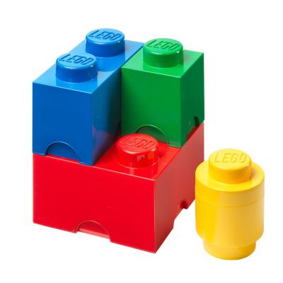 Набір боксів для зберігання LEGO Lifestyle 4 Цеглинки L (40150803)