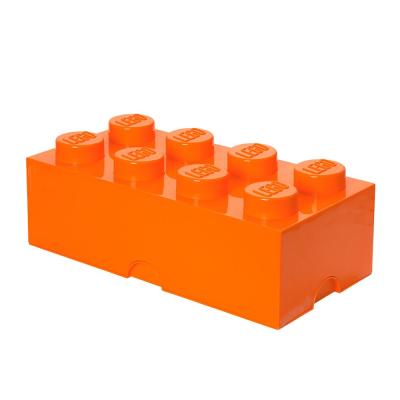 Бокс для зберігання LEGO Lifestyle Цеглинка 8 помаранчевий (40041760)