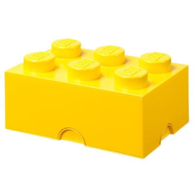 Бокс для зберігання LEGO Lifestyle Цеглинка 6 жовтий (40000802)
