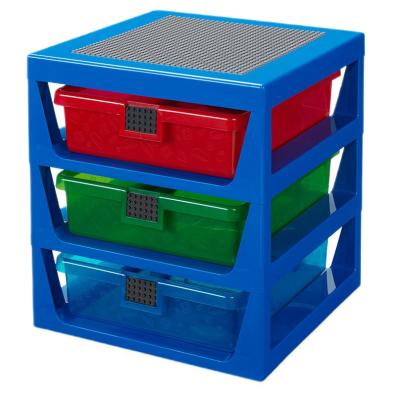 ​Стелаж з трьома ящиками LEGO Lifestyle синій (40950002)